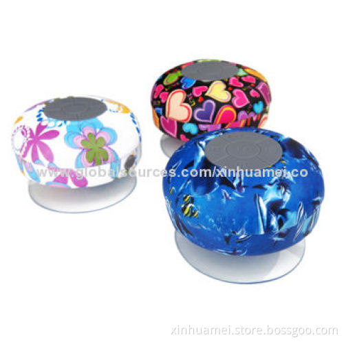 Water-splash Shower Bluetooth Speaker, Water-resist IPX4, Used in BathroomNew